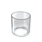 Azar Displays 4" x 4" Deluxe Clear Acrylic Cylinder, PK4 556334 - alternate 1